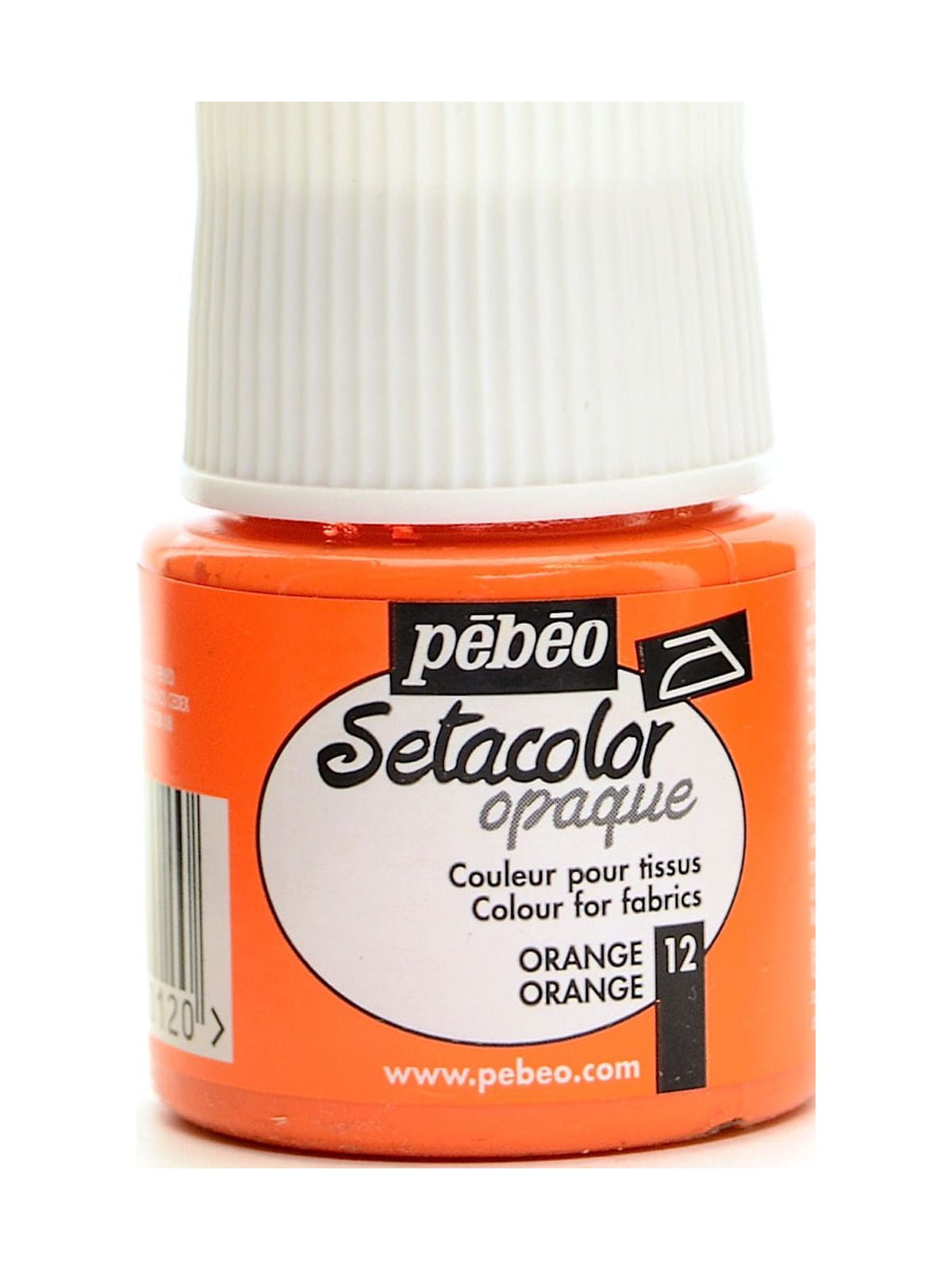  Pebeo Setacolor Opaque Fabric Paint, 250ml, Red