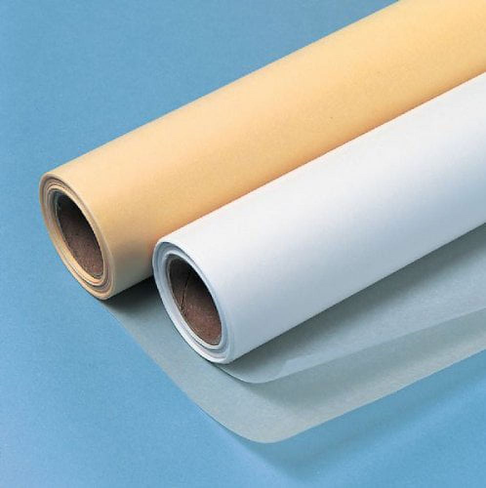Seth Cole Lightweight White Tracing Paper Roll, 18 inches x 20 Yards (9GL01030)
