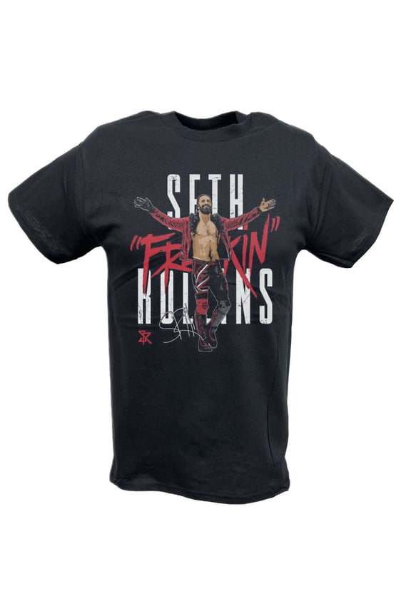 Seth Freakin Rollins Walkout Logo Black T-shirt