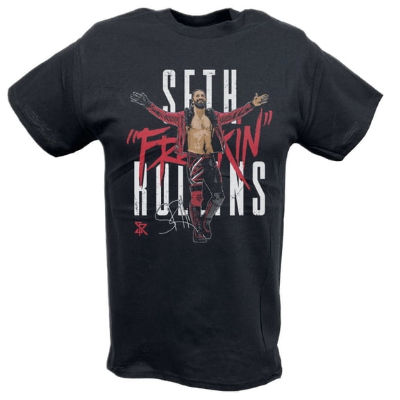 Seth Freakin Rollins Walkout Logo Black T-shirt
