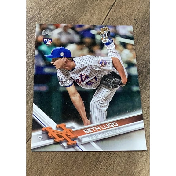 Seth Lugo MLB New York Mets 2017 Topps 319 RC Trading Card