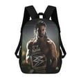 thumbnail image 1 of Seth Rollins Backpack, 17 Inch Laptop Backpack, Water-Resistant BookBag, Adjustable Shoulder Straps, Durable 600D Polyester, 1 of 9
