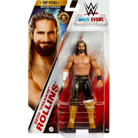 Seth Rollins - WWE Main Event Top Picks 2024 (Wave 4) Mattel WWE Toy Wrestling Action Figure