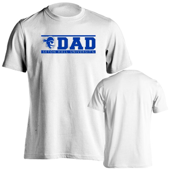 Seton Hall University Pirates Dad Proud Parent Short Sleeve T-Shirt