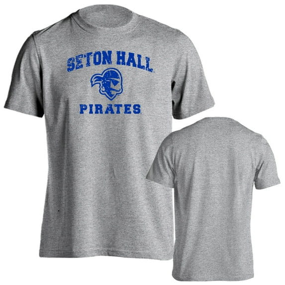 Seton Hall University Pirates Distressed Retro Short Sleeve T-Shirt