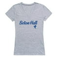 thumbnail image 1 of Seton Hall University Womens Script T-Shirt, Heather Gray - Small, 1 of 1