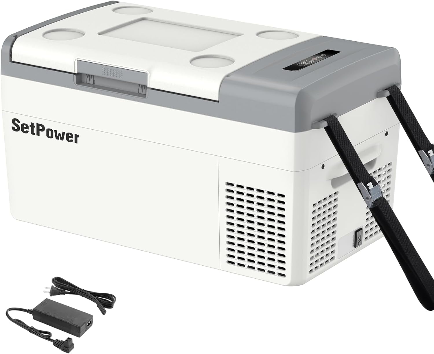 Setpower MC20 Electric Coolers for Vehicles AC/DC 12V Refrigerator, 20L