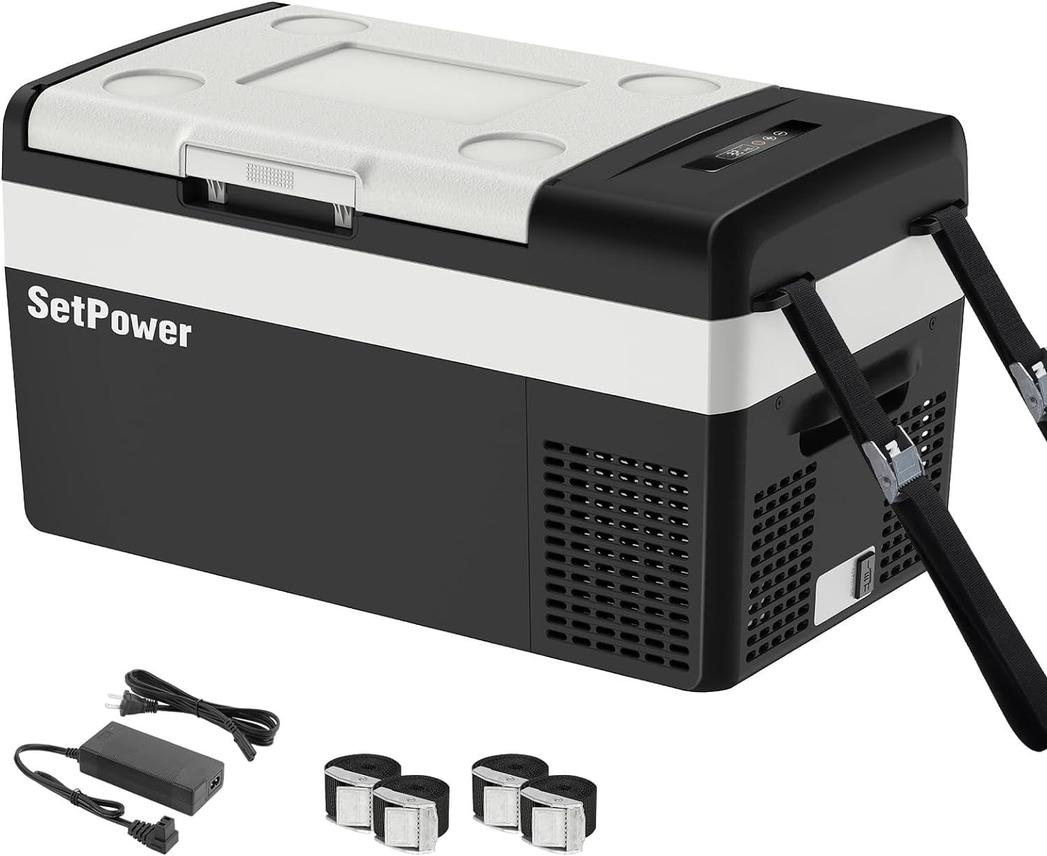 Setpower MC20 Electric Coolers for Vehicles AC/DC Car Refrigerator, 20L