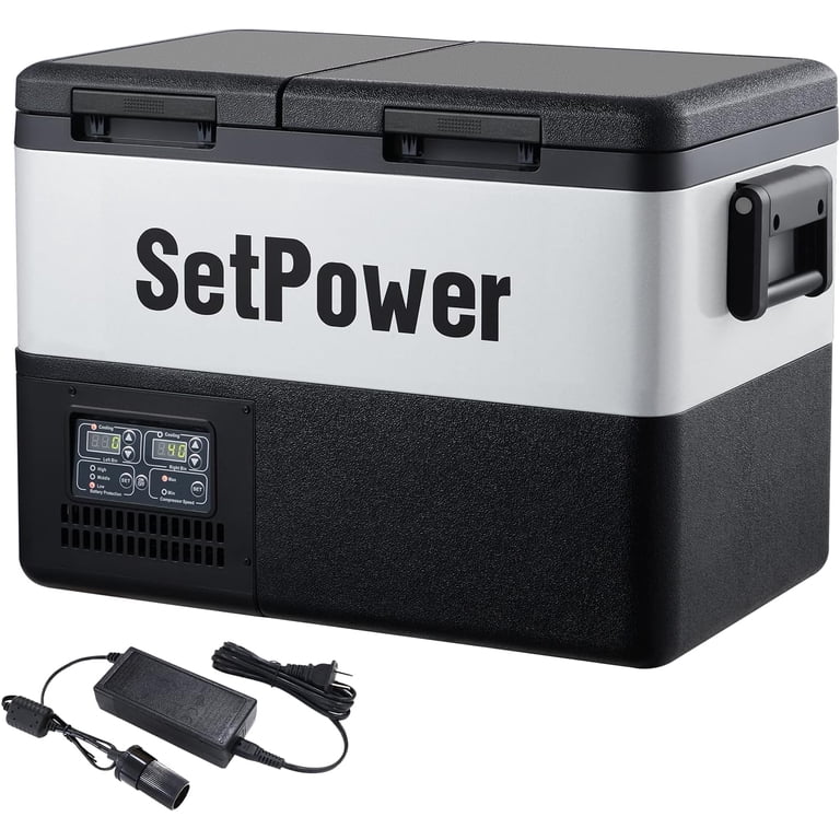 Setpower PT35 12V Portable Car Fridge, 37 Quart, 0℉-50℉, Separate