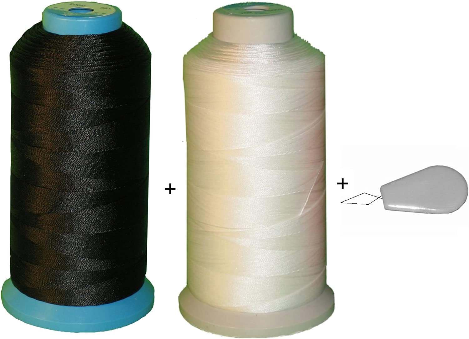 Bonded Nylon Sewing Thread #69 Heavy Duty - 8oz Spool For Leather, Canvas, Upholstery Repair, Multiple Colors