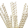 thumbnail image 1 of Sets of 100 Paper Straws Great for Birthday Wedding Baby Shower Party etc., 1 of 1