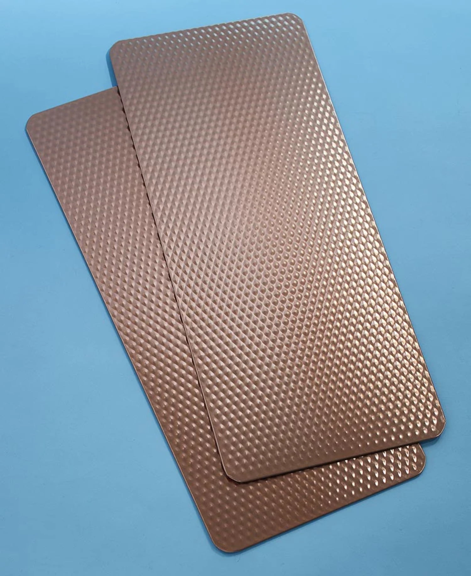 Insulated Countertop Protector Mats / Metal Trivets - Copper