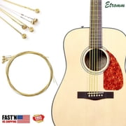 Sets of 6 Guitar Strings Replacement Steel String for Electric Acoustic Guitar