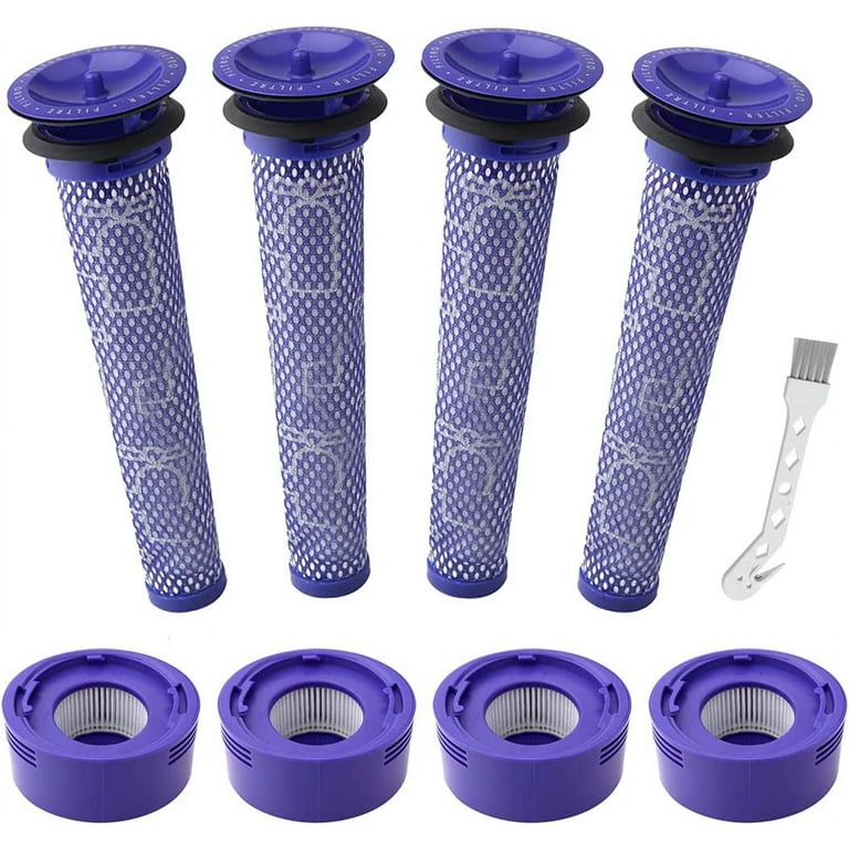 Sets of Vacuum Filter Replacement Kit for Dyson V7, V8 Animal and