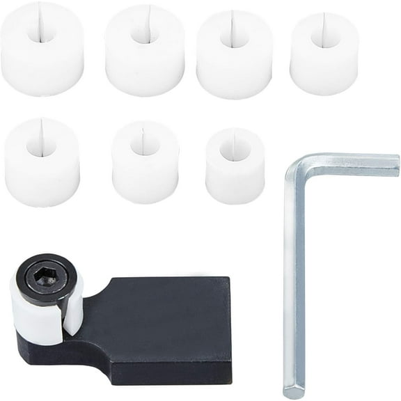 Setter Clamp Channel Diamond Stone Setting Tool Kit Jewelry Ring Processing Tool for Ring Setting Expanding Black 14~21x13~13.5mm