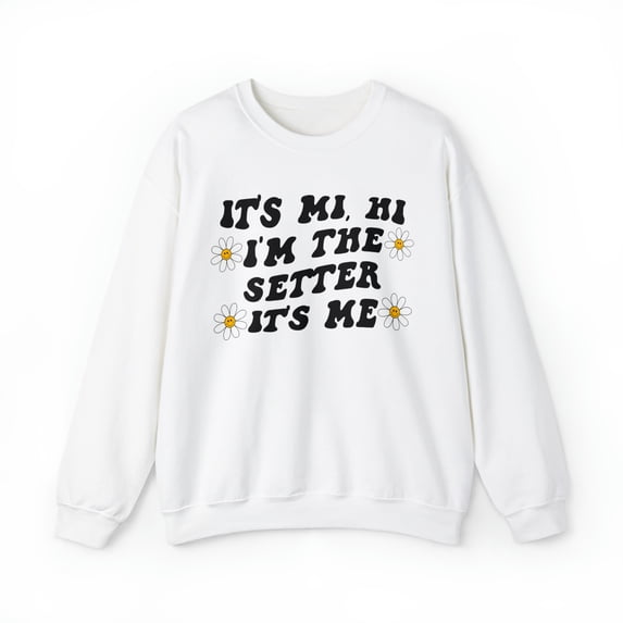Setter Volleyball Sweatshirt, Gifts, Crewneck
