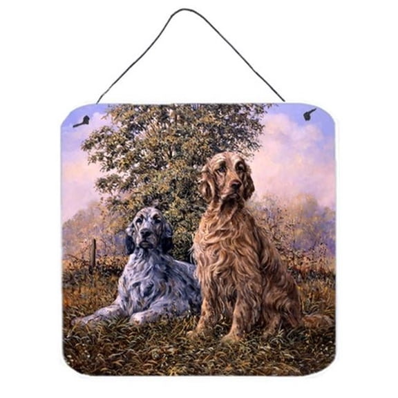 Setters by Michael Herring Wall or Door Hanging Prints