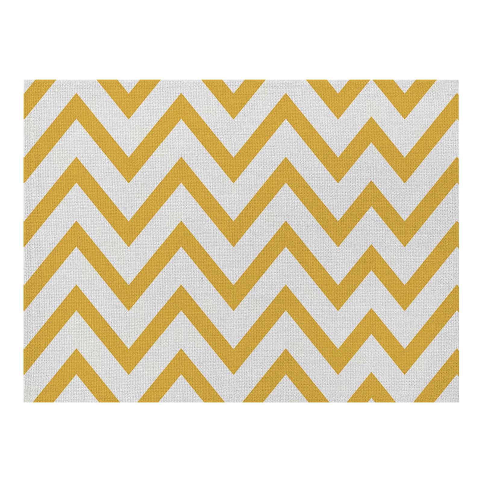 Setting for 4 Woven Mats Rubber Mat Small Kitchen Table Set for 4