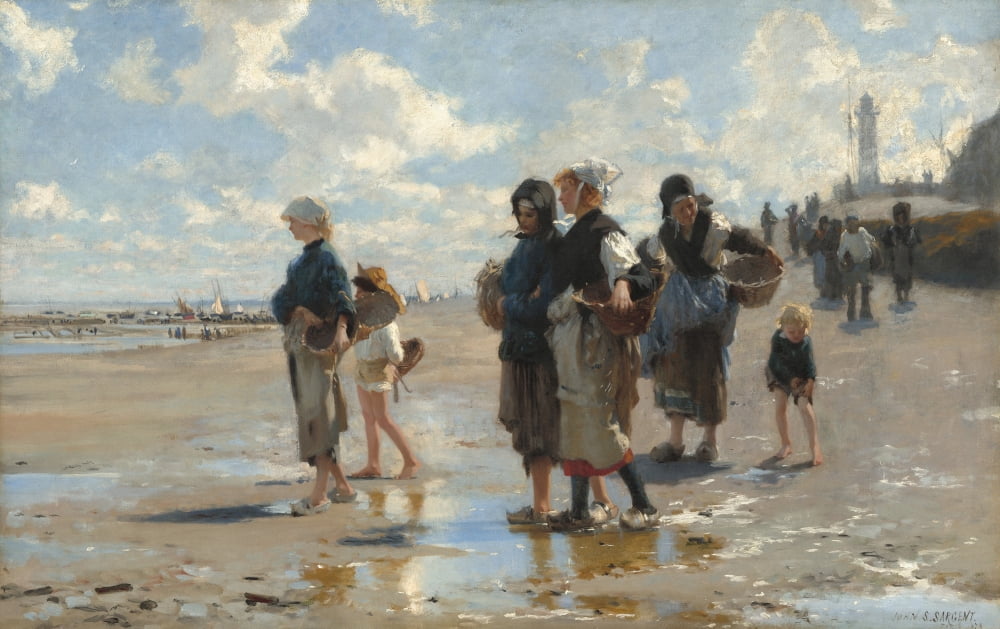 Setting Out To Fish Canvas Art - (24 x 18)