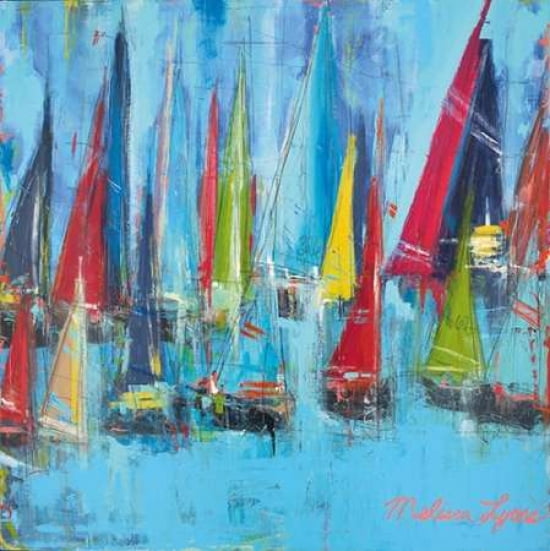 Setting Sails Canvas Art - Melissa Lyons (24 x 24)