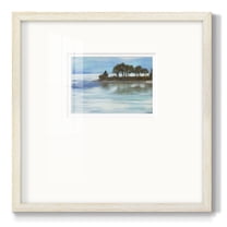 Setting The MoodPremium Framed Print