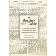 thumbnail image 1 of Setting the Table: An Introduction to the Jurisprudence of Rabbi Yechiel Mikhel Epstein's Arukh Hashulhan, (Hardcover), 1 of 1
