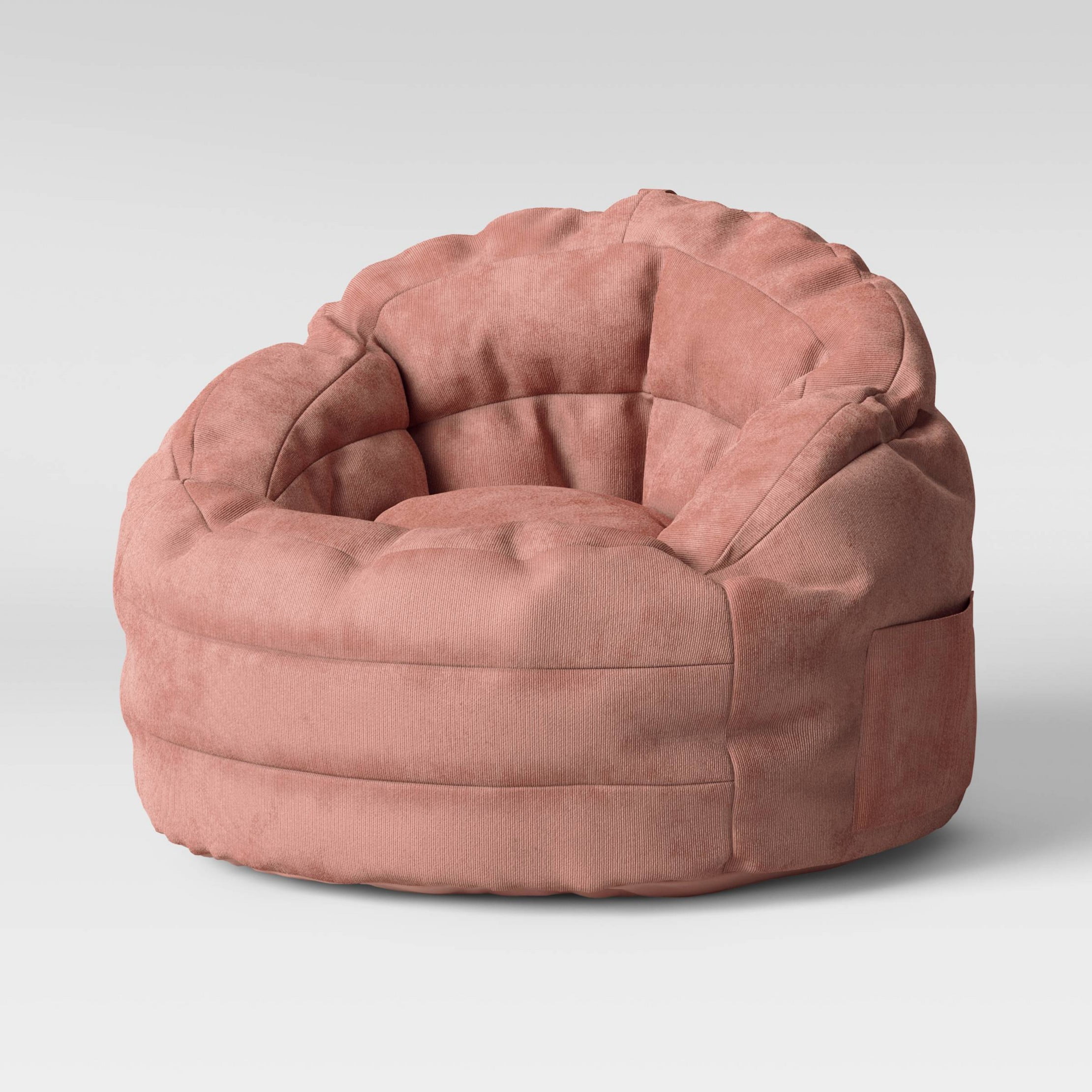 Settle In Kids' Bean Bag Chair Rose