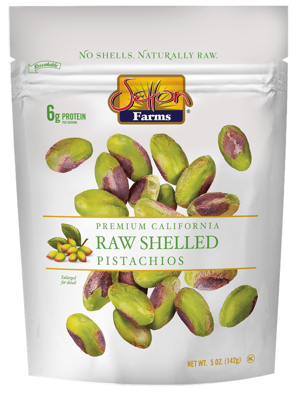 Setton Farms Naturally Raw Shelled Pistachios, No Shell, Non-GMO Project Verified, Certified Gluten Free, Vegan and Kosher, Heart Healthy Snack, 5 Oz. (Also perfect for making Dubai Chocolate)
