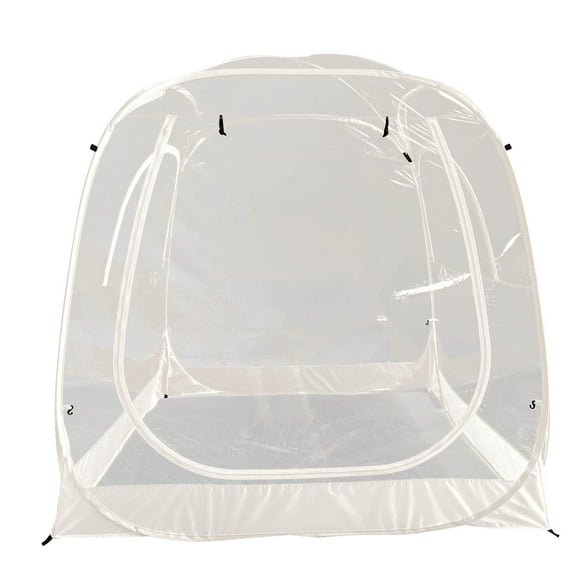 Setup Clear Camping Bubble Tent  360 Panoramic Outdoor Shelter, PVC for Gatherings & Stargazing