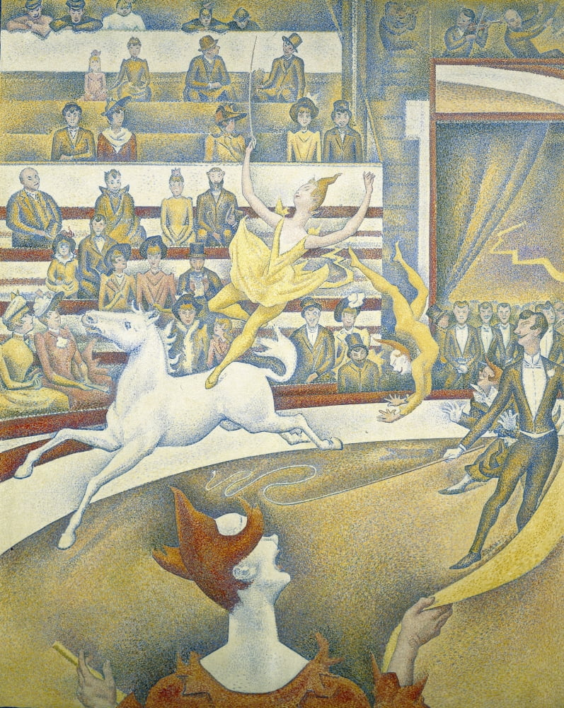 Seurat Georges (1859-1891) Canvas Art - (24 x 36)