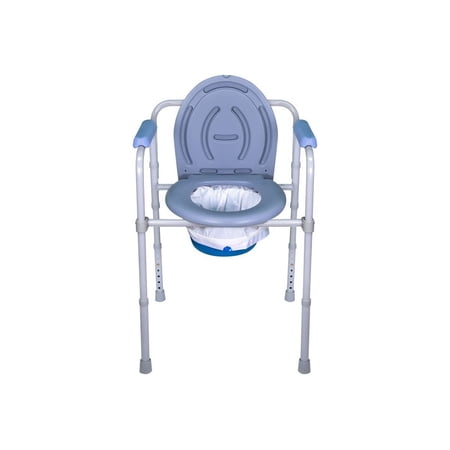 SevaCare by Monoprice Bedside Commode Disposable Liner with Draw String and Absorbent Pads(50 per box)