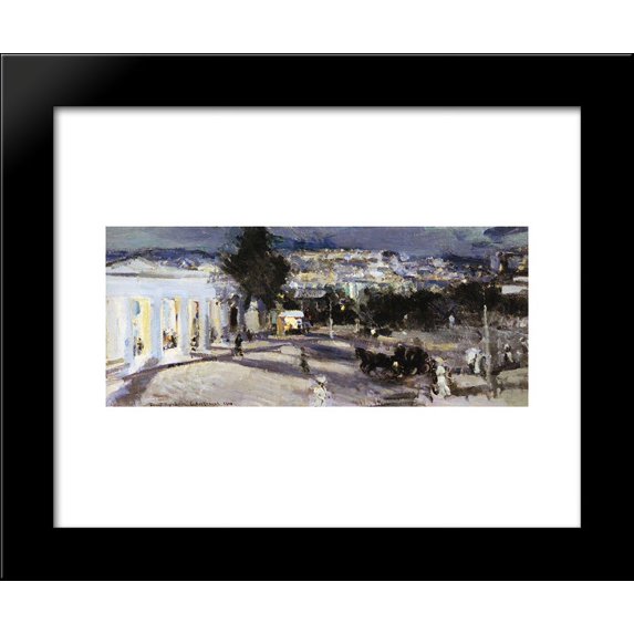 Sevastopol in the evening 20x24 Framed Art Print by Konstantin Korovin
