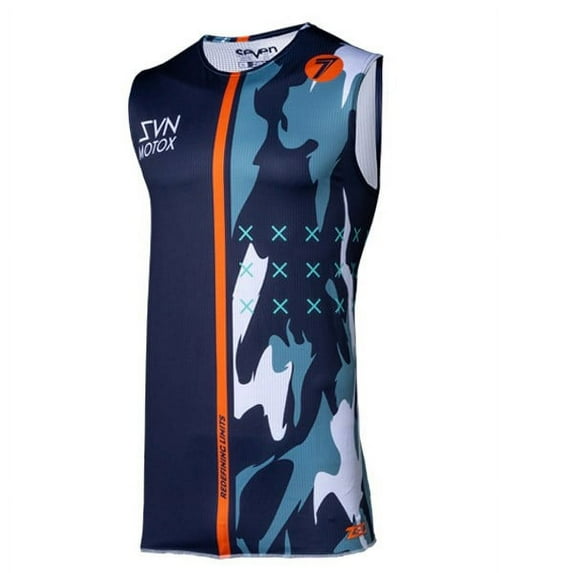 Seven 2020 Zero Vandal Over Jersey - Aqua Lite - XX-Large