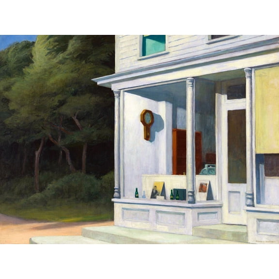 Seven A.M. - Hopper - CANVAS or PRINT WALL ART