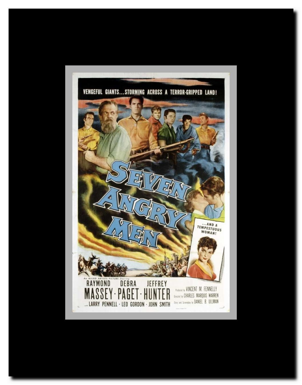 Seven Angry Men Framed Movie Poster