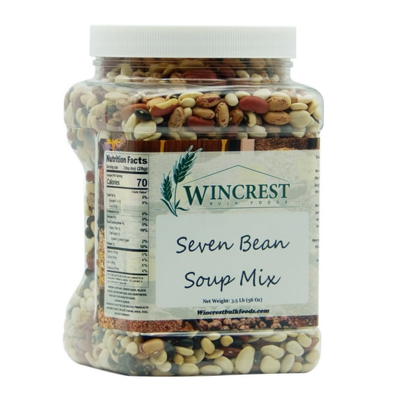 WinCrest Seven Bean Soup Mix - 3.5 Lb Tub