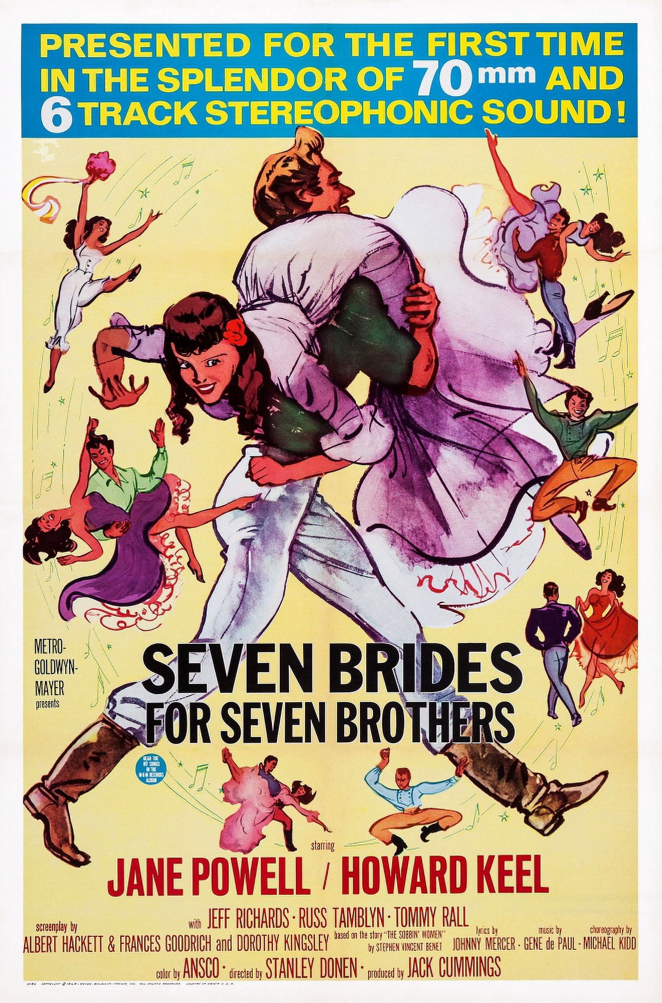 Seven Brides For Seven Brothers U Canvas Art - (11 x 17)