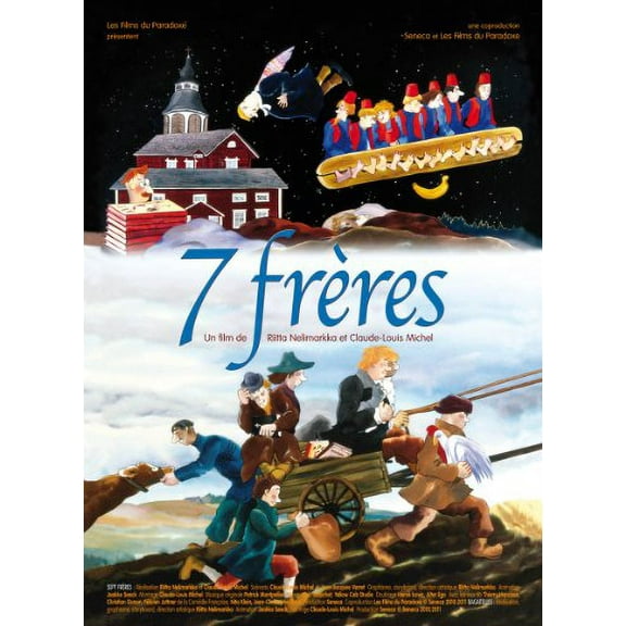 Seven Brothers ( SeitsemÃ¤n veljestÃ¤ ) ( Sju brÃ¶der (7 Brothers) ) [ NON-USA FORMAT, PAL, Reg.0 Import - France ]