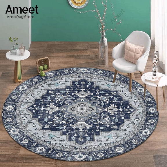 Seven Chakra Lotus Round Rug for the Living Room Floor Mat Bedroom Rugs Soft Prayer Faith Carpets Home Sofa Table r Mat