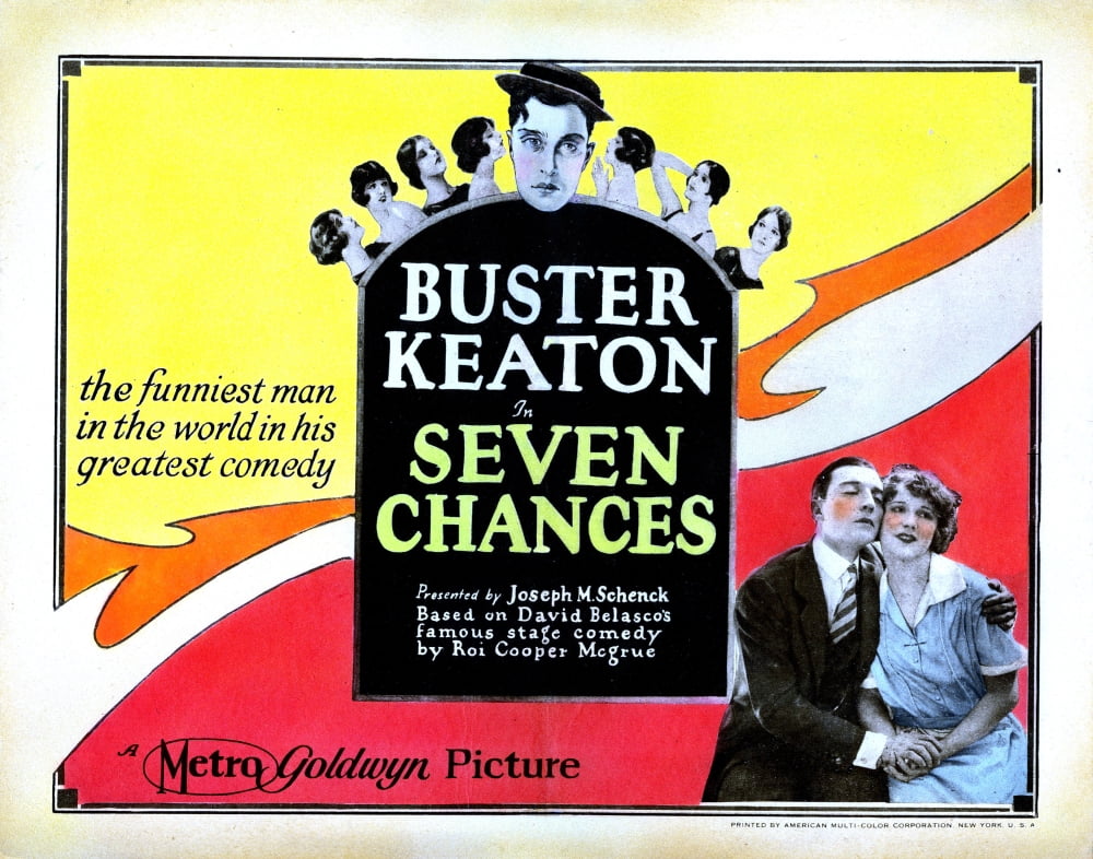 Seven Chances Canvas Art - (28 x 22)