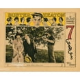 thumbnail image 1 of Seven Chances Lobbycard Buster Keaton (Center) 1925 Movie Poster Masterprint (28 x 22), 1 of 2