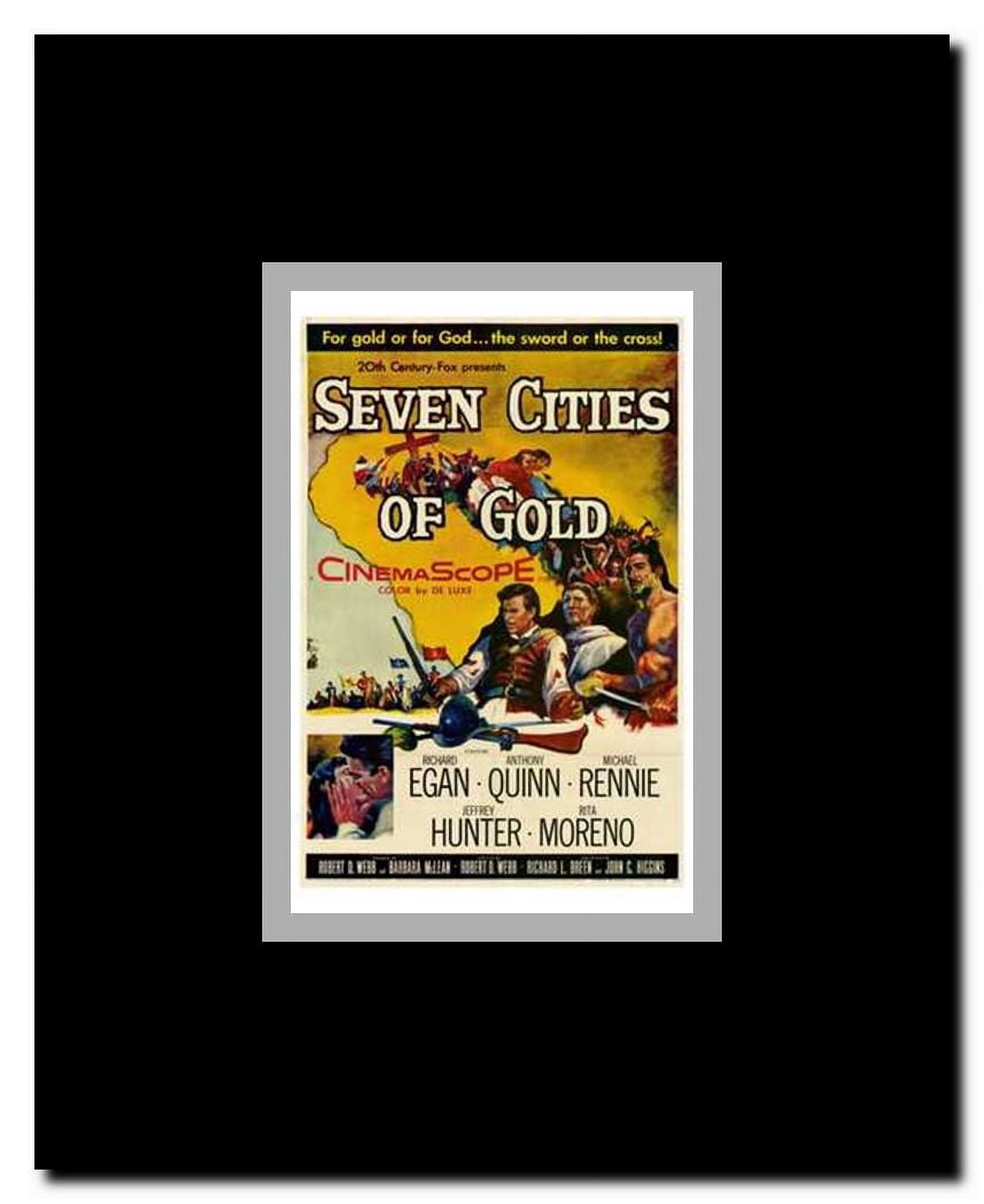 Seven Cities of Gold Framed Movie Poster