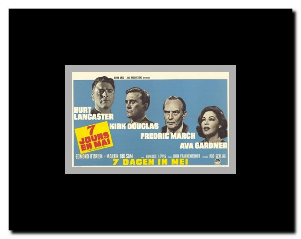 Seven Days in May Framed Movie Poster