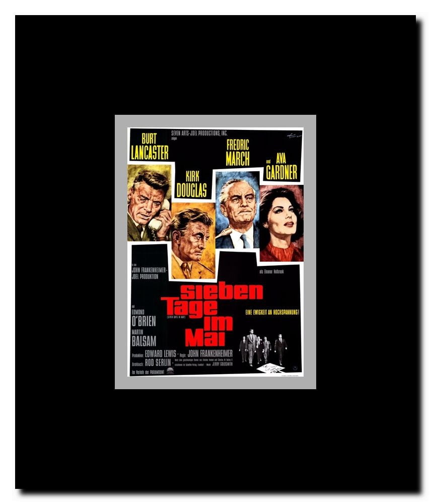 Seven Days in May Framed Movie Poster