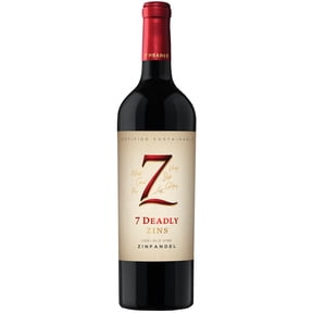 7 Deadly Zinfandel, Red Wine, 750ml