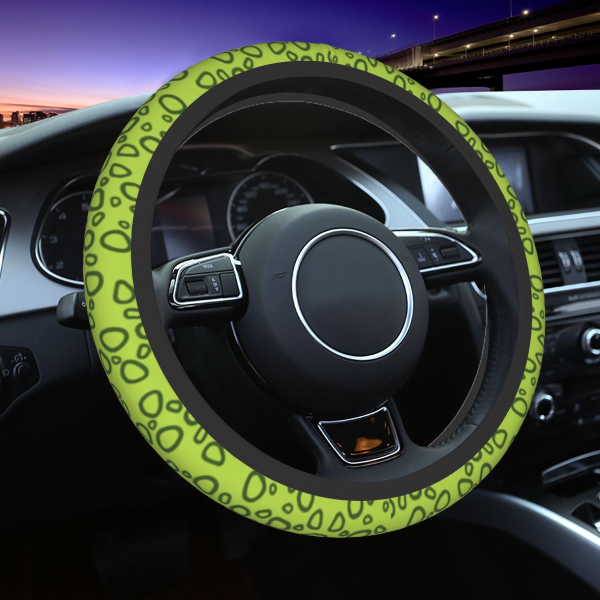 Seven Deadly Sins Anime Steering Wheel Cover King The Spirit Spear