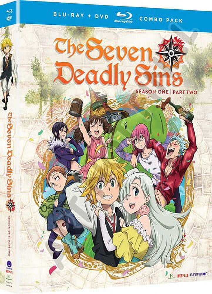 Nanatsu No Taizai The Seven Deadly Sins Season 1-5 + Movie + 2OVA + SP DVD  Anime