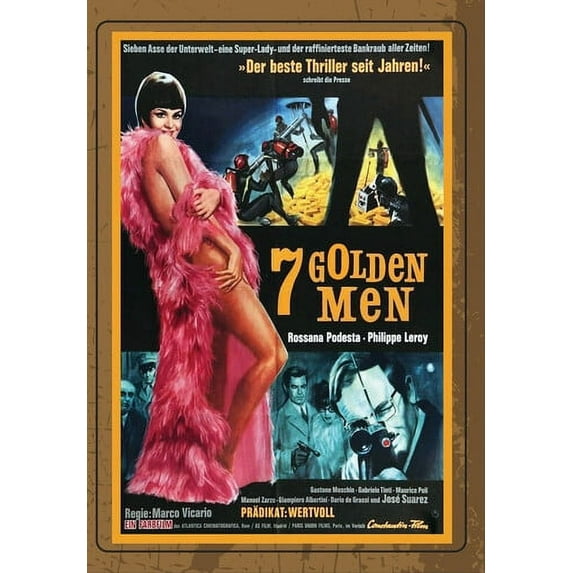 Seven Golden Men (DVD), Sinister Cinema, Mystery & Suspense