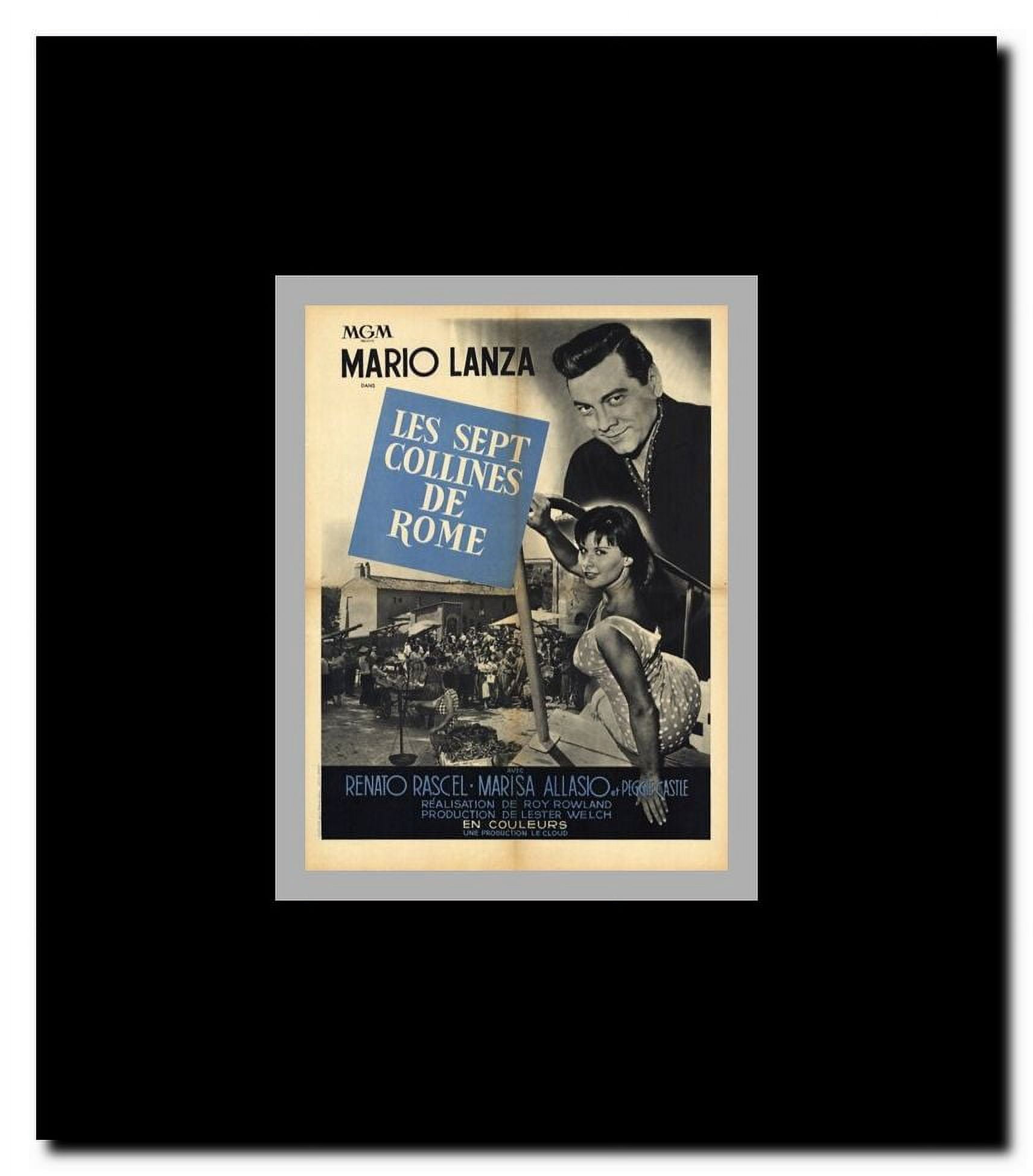 Seven Hills of Rome Framed Movie Poster