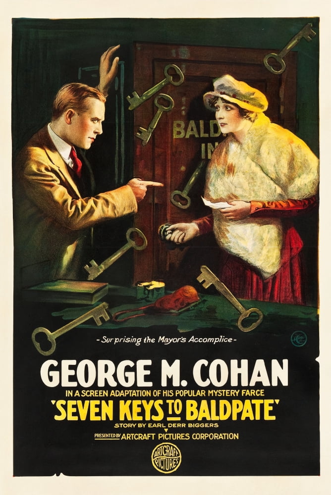 Seven Keys To Baldpate Canvas Art -  (24 x 36)